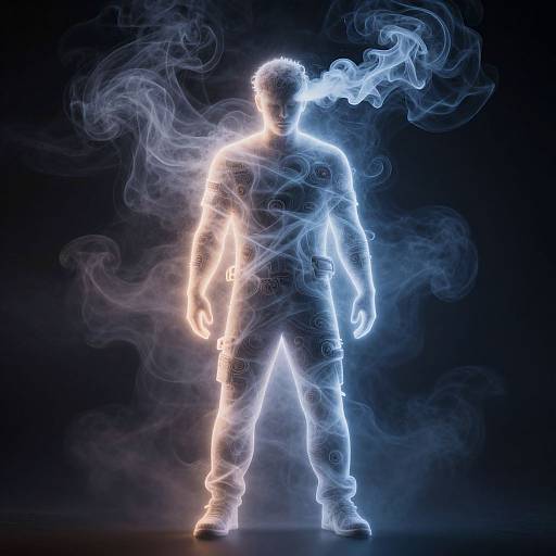 Smoke Man Nebula Render