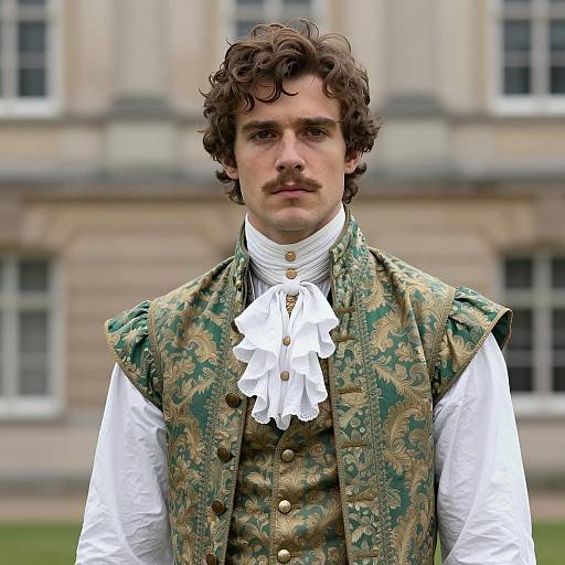 Young Man in 18th Century Renaissance Costume