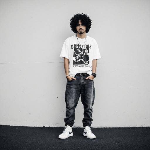 Young Man in Casual Streetwear