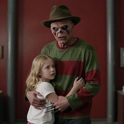 Freddy Krueger's Gripping Fearful Encounter