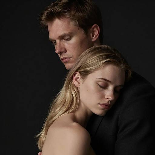 Intimate Shadows: A Dark Embrace