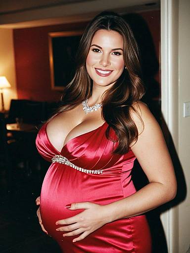 Elegant Evening Dress for Curvy Women