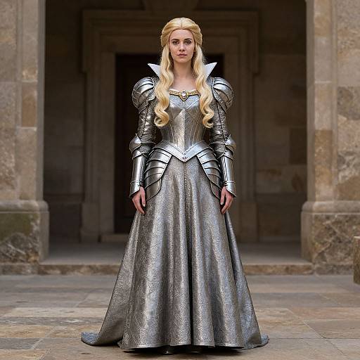 Queen Grimhilde in Armor Dress