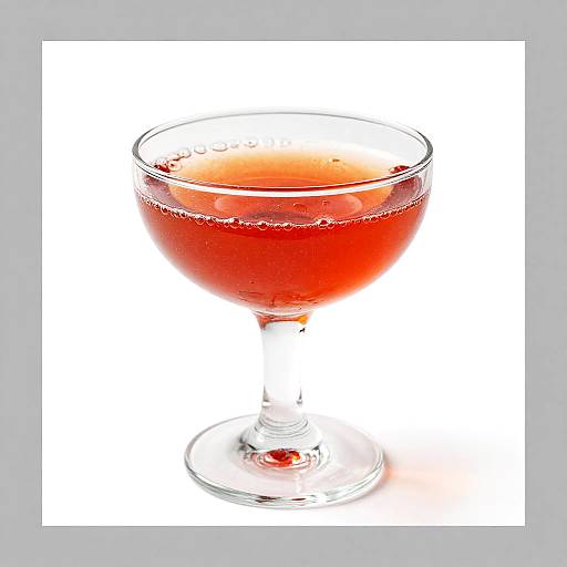 Vibrant Glass Cocktail Photo