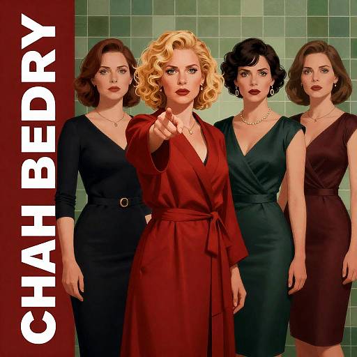 Dynamic Movie Poster of Five Women