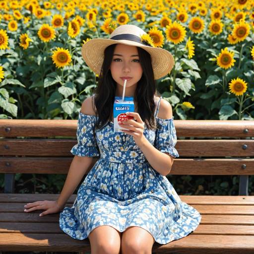 Charismatic Man in Floral Dress Outdoors Charismatic Man in Floral Dress Outdoors