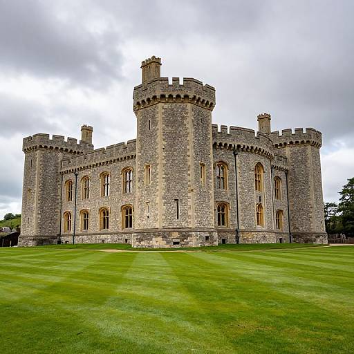 Doonagore Castle HDR Stock Photo