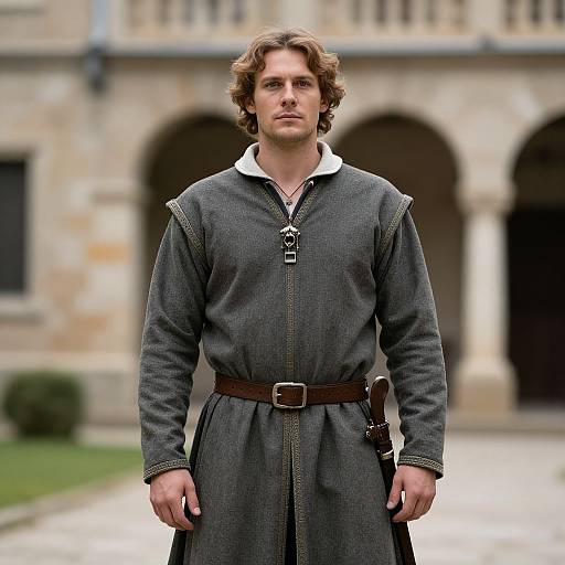 Medieval Male Costume Portrait