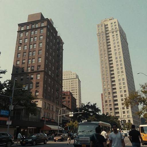 Deconstructivist Urban Collage with Double Exposure