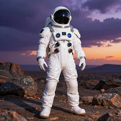 Realistic Earthworm Jim in Space Suit