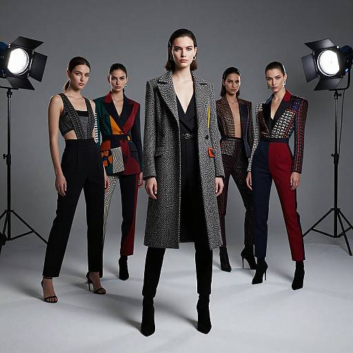 Avant-Garde High-Fashion Photoshoot