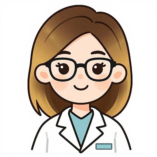 High Speed Therapist Character Illustration