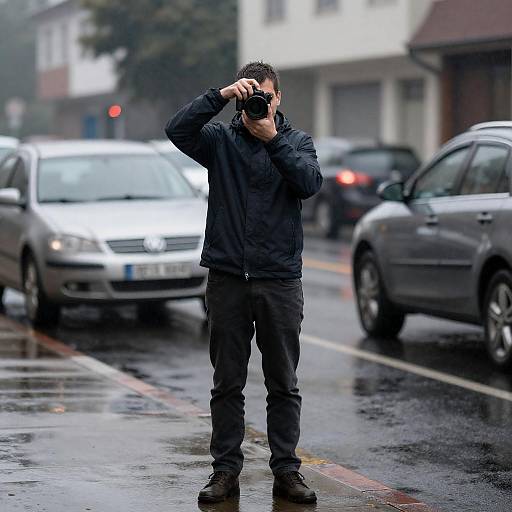 Candid Urban Photography in Rainy Mood