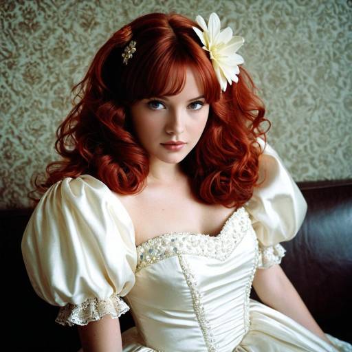 Glamorous Hollywood Dress Theme Portrait