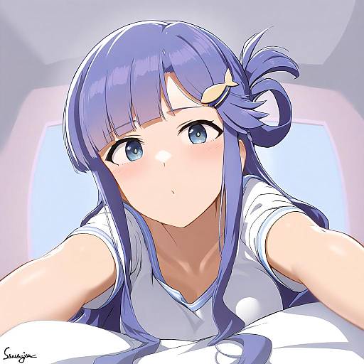 Illustration of Asari nanami, idolmaster in the style of Saizu nitou gunsou