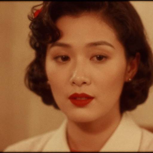 Vintage Sepia Film Close-Up