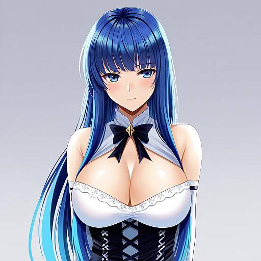 Illustration of Arin, pangya in the style of Nicky w