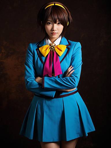 Realistic Haruhi Fujioka Cosplay