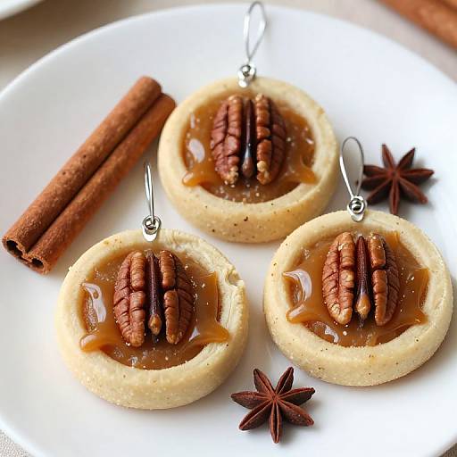Handcrafted Apple Dough Cinnamon Ornaments
