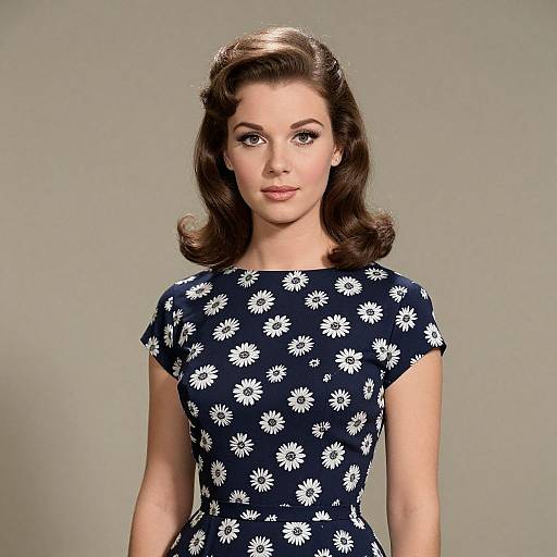 1960s Inspired Portrait of Woman