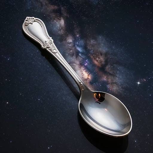 Cosmic Colossal Ornate Spoon