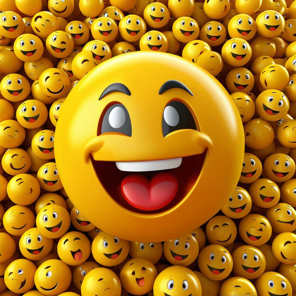 Exciting 3D Emoji in Dynamic Style