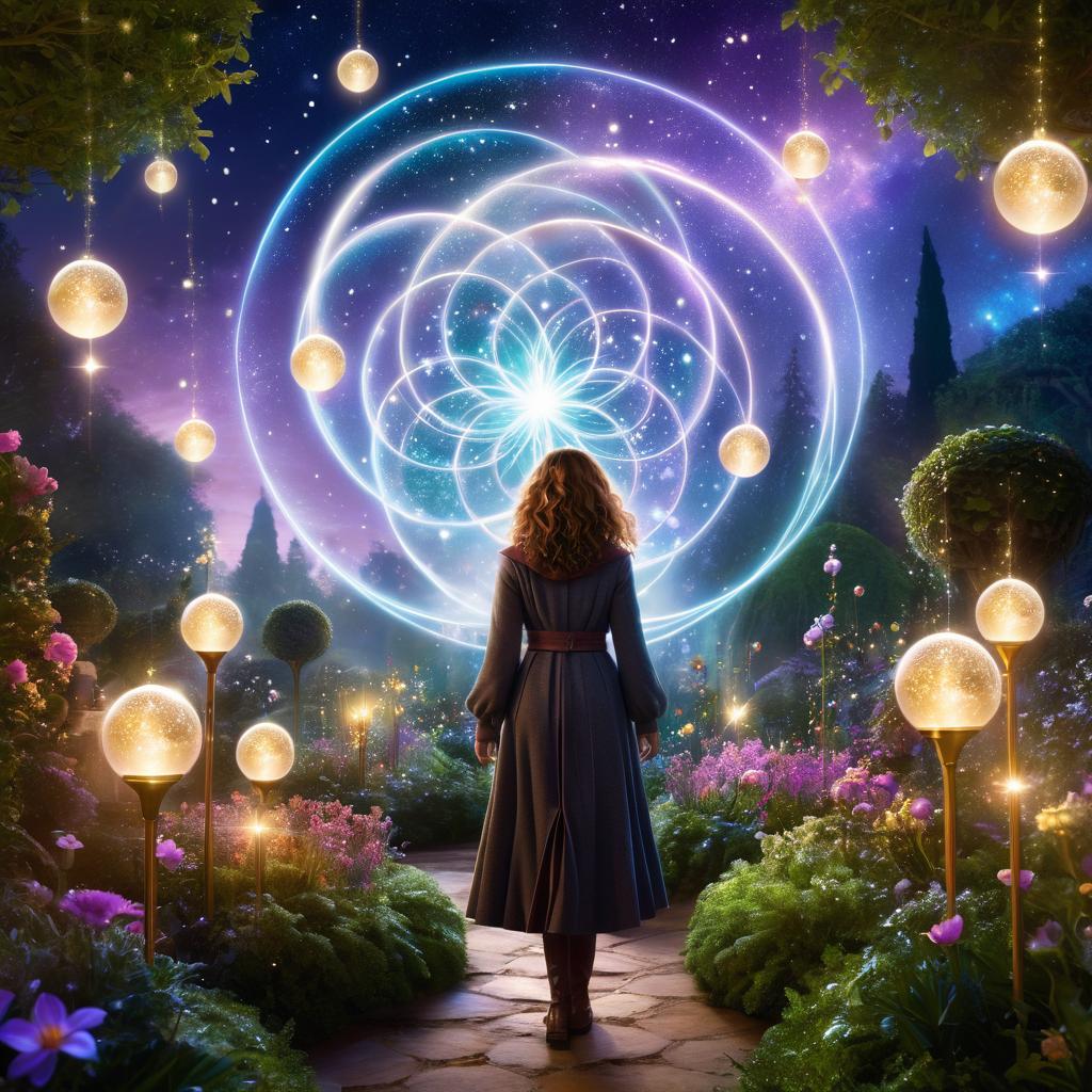 Celestial Hermione in Enchanted Garden