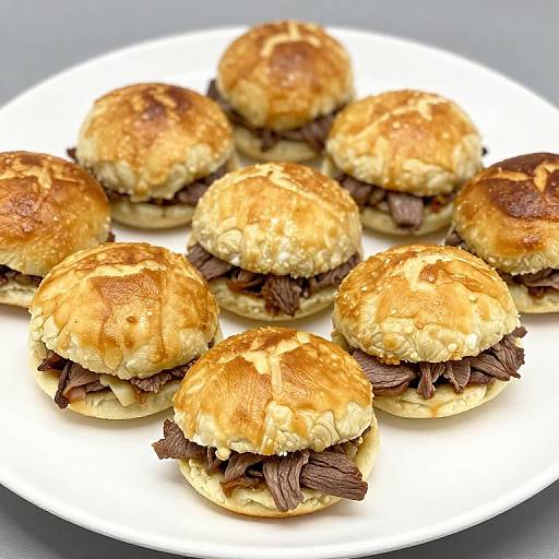 Golden-Brown Roast Beef Sliders