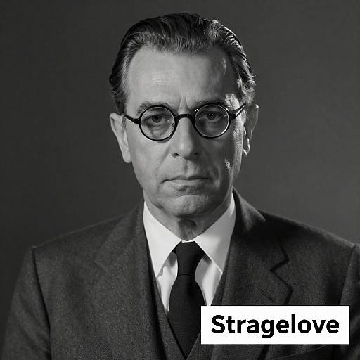Monochrome Portrait of Dr. Strangelove