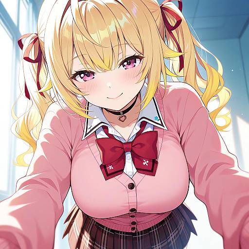 Illustration of Hoshikawa sara (4th costume), nijisanji in the style of Fumiko (mesushi)