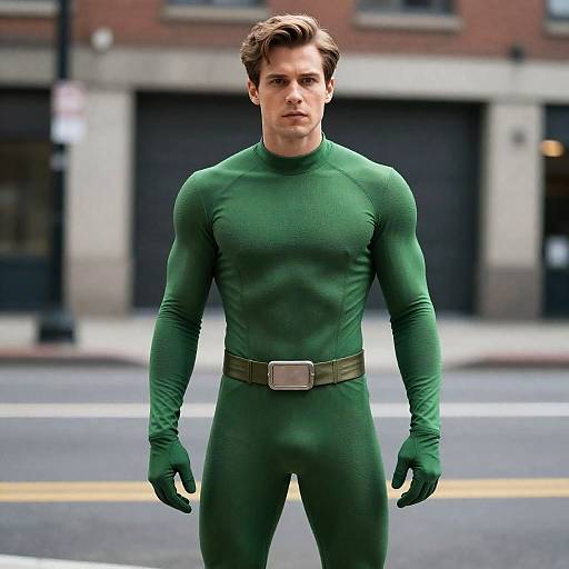 Kyle Rayner in Green Costume