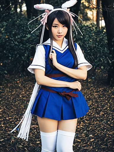 Realistic Fuko Ibuki Cosplay Woman