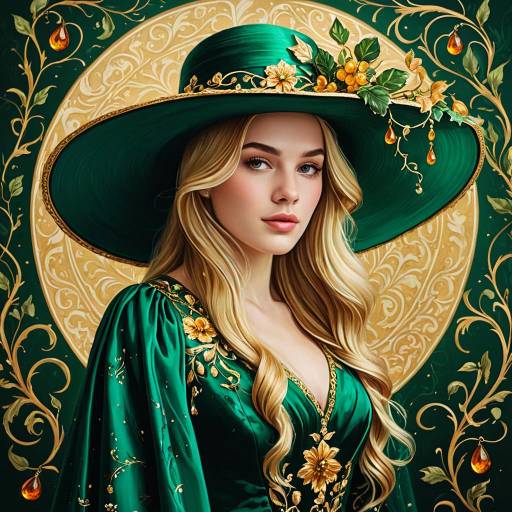 Elegant Portrait of a Young Woman