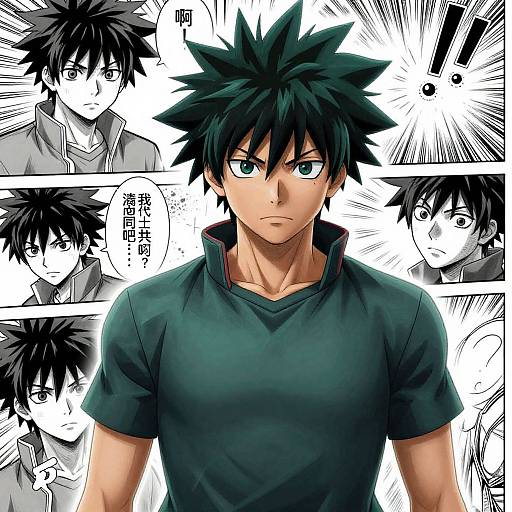 Epic Fantasy Dark Deku Portrait