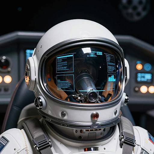 Deep Space Exploration Helmet Design