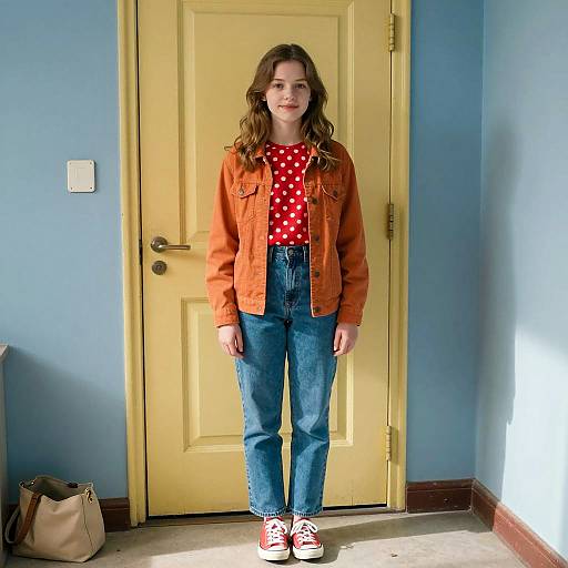 Nancy from Stranger Things in Casual Outfit