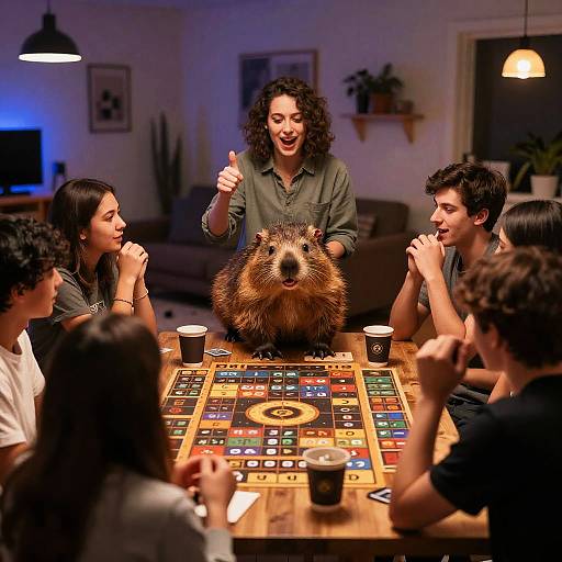 Wombats' Lively Trivia Game Night