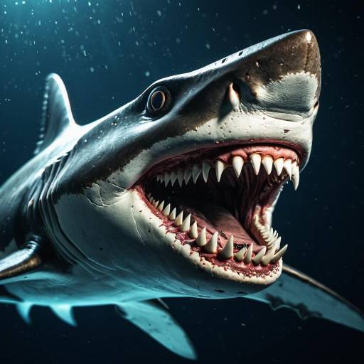 Lovecraftian Horror Monster Shark