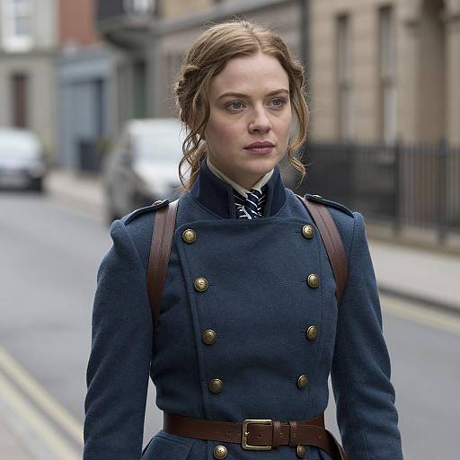 Victorian Military Style in Urban Setting