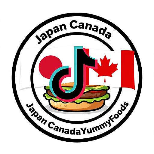 Japan-Canada Food Fusion Logo