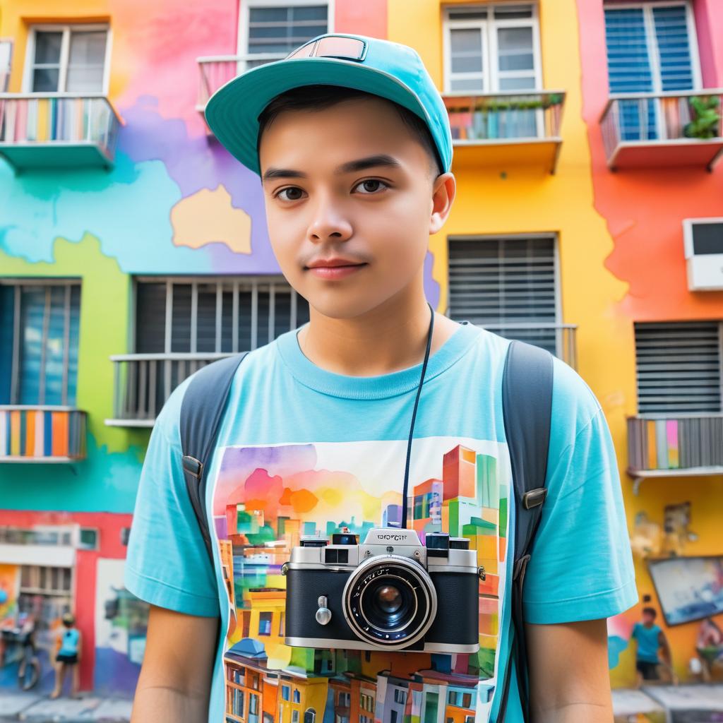 Vibrant Urban Adventure with a Photographer