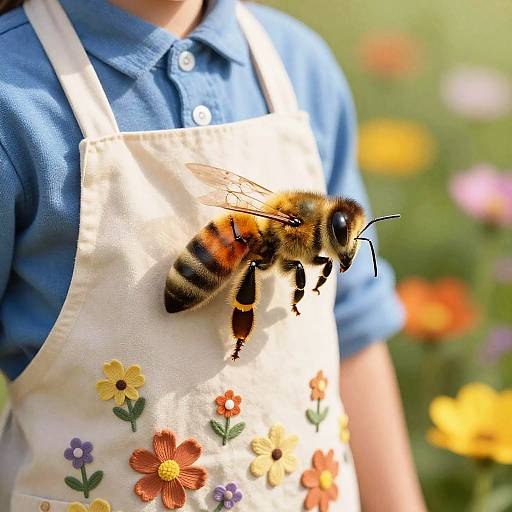 Worker Bee in Ecological Utopia