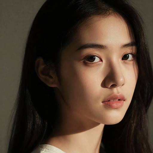 Photoreal Portrait with Soft Rim Light