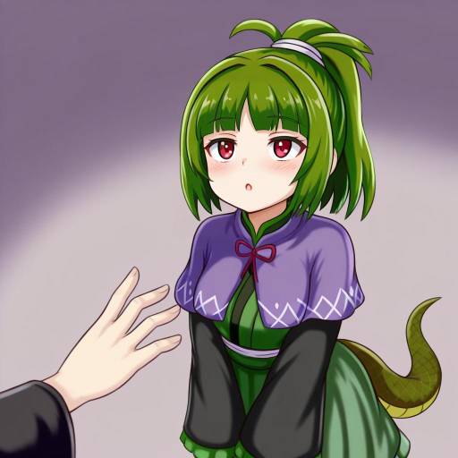 Illustration of Adagumo no saragimaru, len'en in the style of Nav (itsnav)