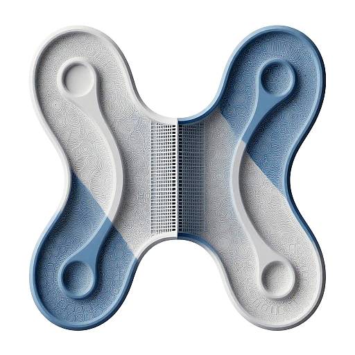 Abstract Septum Filter Art