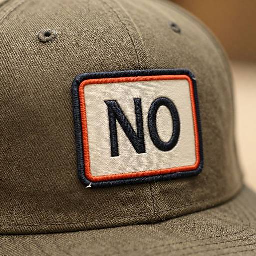 Vintage Snapback with No Cap Label