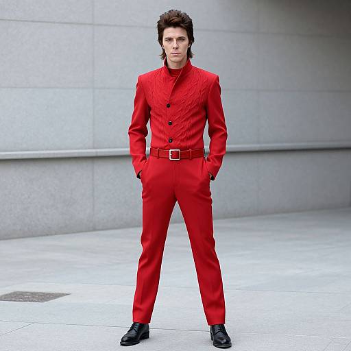 Realistic Bowie Labyrinth Costume Male