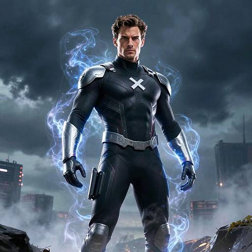 Henry Cavill as Futuristic X-Men Mutant