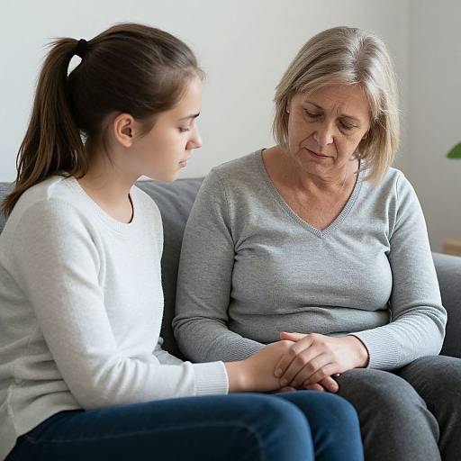 Caring Nurse Helping Elderly Woman
