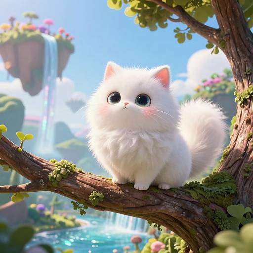 Fliffy on Mystical Floating Islands